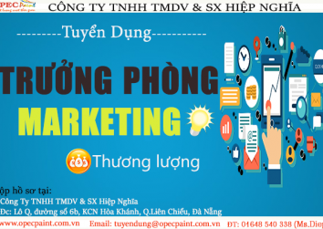 Tuyển Dụng Trưởng Phòng Marketing